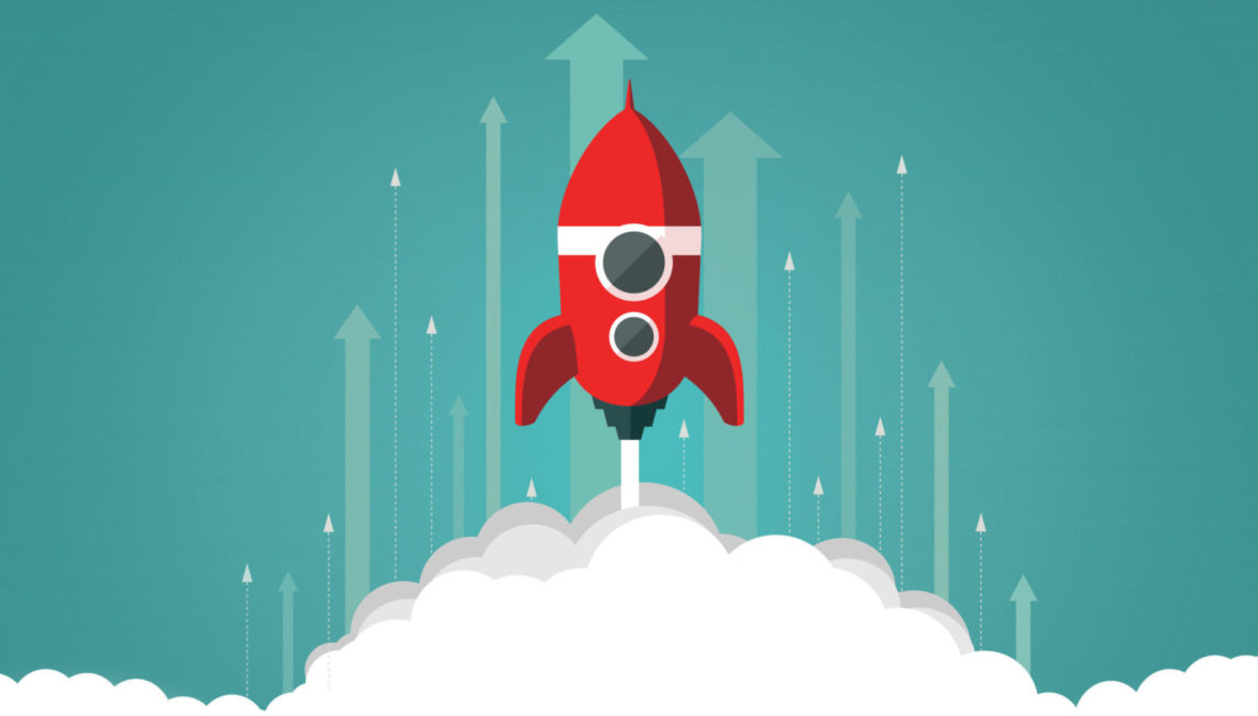 Fast Growing Business with Rocket Launch - Business Start-Up and